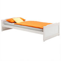 EINZELBETT FRITZ 90X200 CM - Weiß, Holz (90/200cm) - IDIMEX
