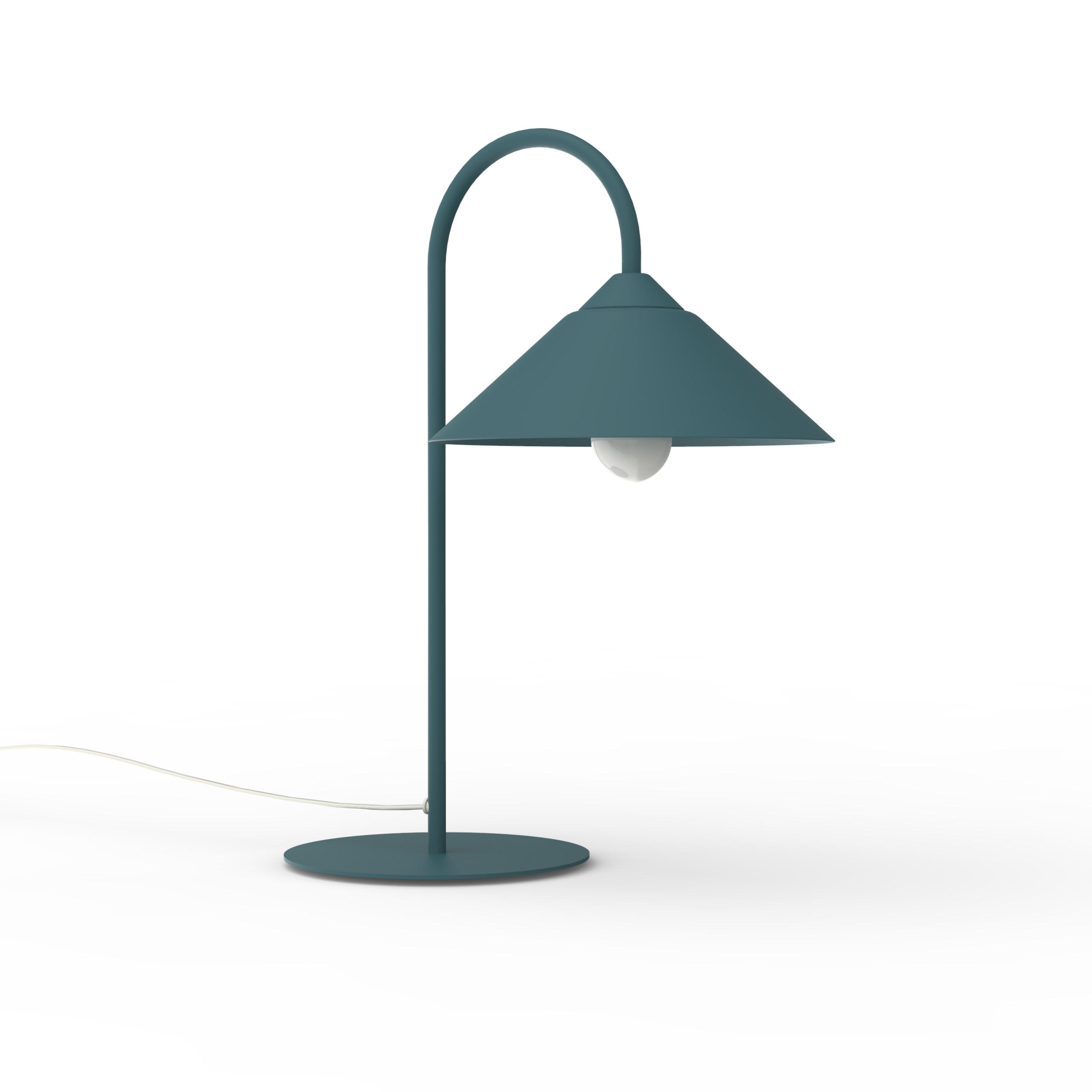 TISCHLEUCHTE - Blau, Metall (25/35/50cm) - Lumicom