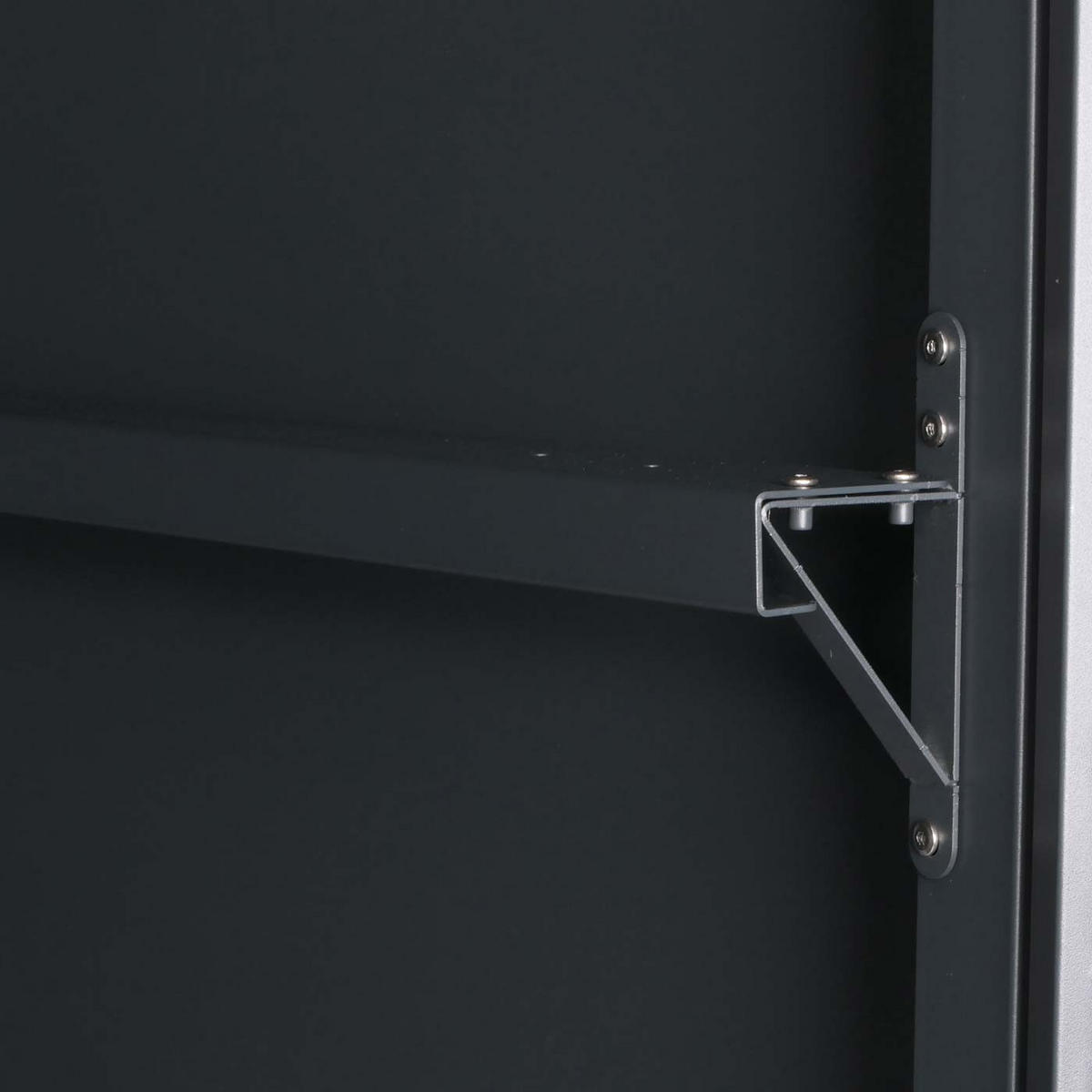 FAHRRADGARAGE 2er 160x113x209cm abschließbar Metall Anthrazit - Anthrazit, Metall (113/160/209cm) - PROREGAL