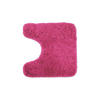 BADEMATTE MIT WC AUSSCHNITT Florenz - Pink, Textil (45/45cm) - WohnDirect
