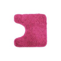 BADEMATTE MIT WC AUSSCHNITT Florenz - Pink, Textil (45/45cm) - WohnDirect