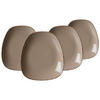 DESSERTTELLER Casa Grau 22,5 x 20 cm 4er Set - Grau, Keramik (22.5cm) - Ritzenhoff Breker