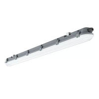 LED DECKENLEUCHTE Grau Kunststoff - Grau, Kunststoff (60/7.8/7.2cm)