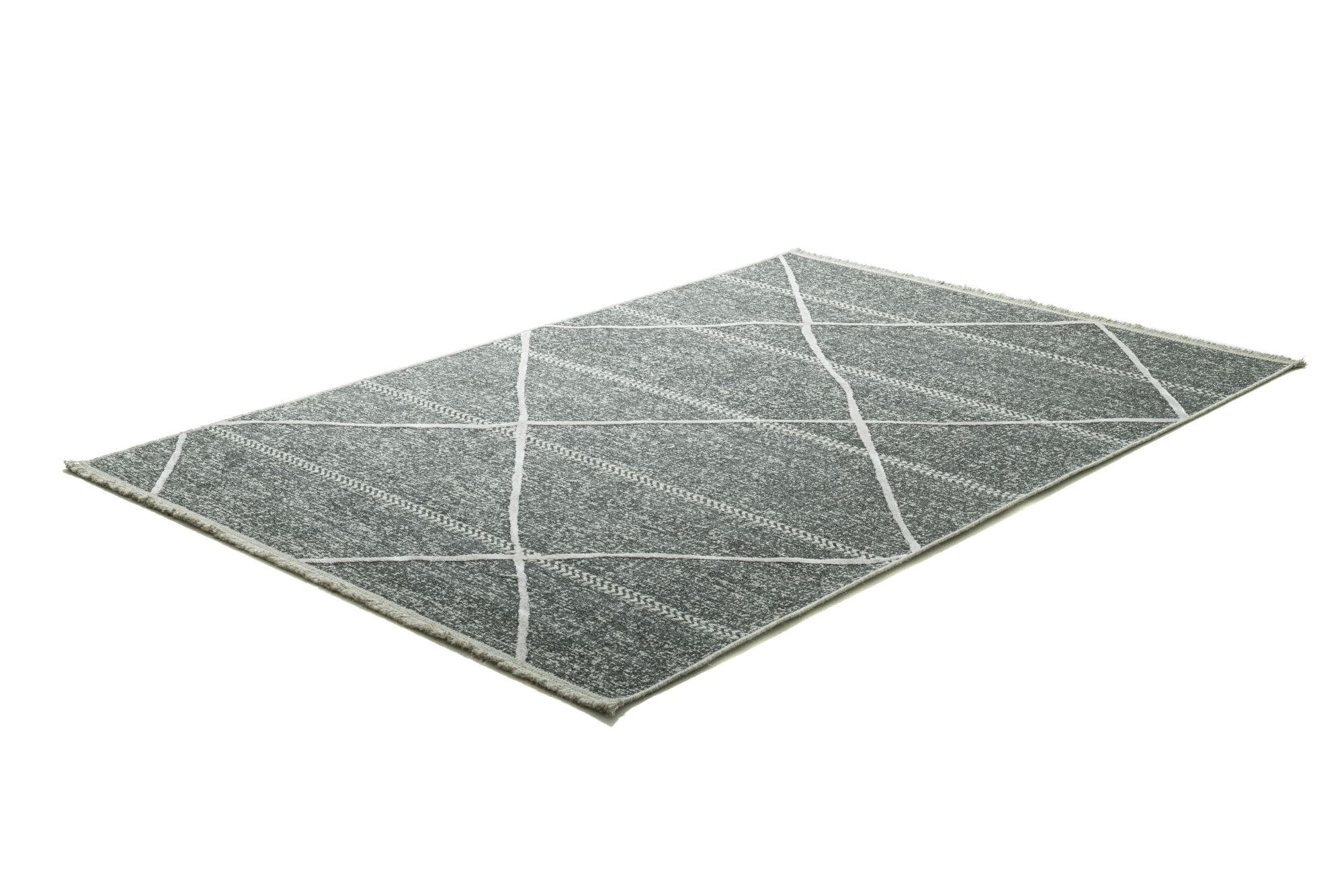 FLACHWEBTEPPICH Braderup 240x340 cm - Anthrazit, Textil (240/340cm) - Sansibar SYLT