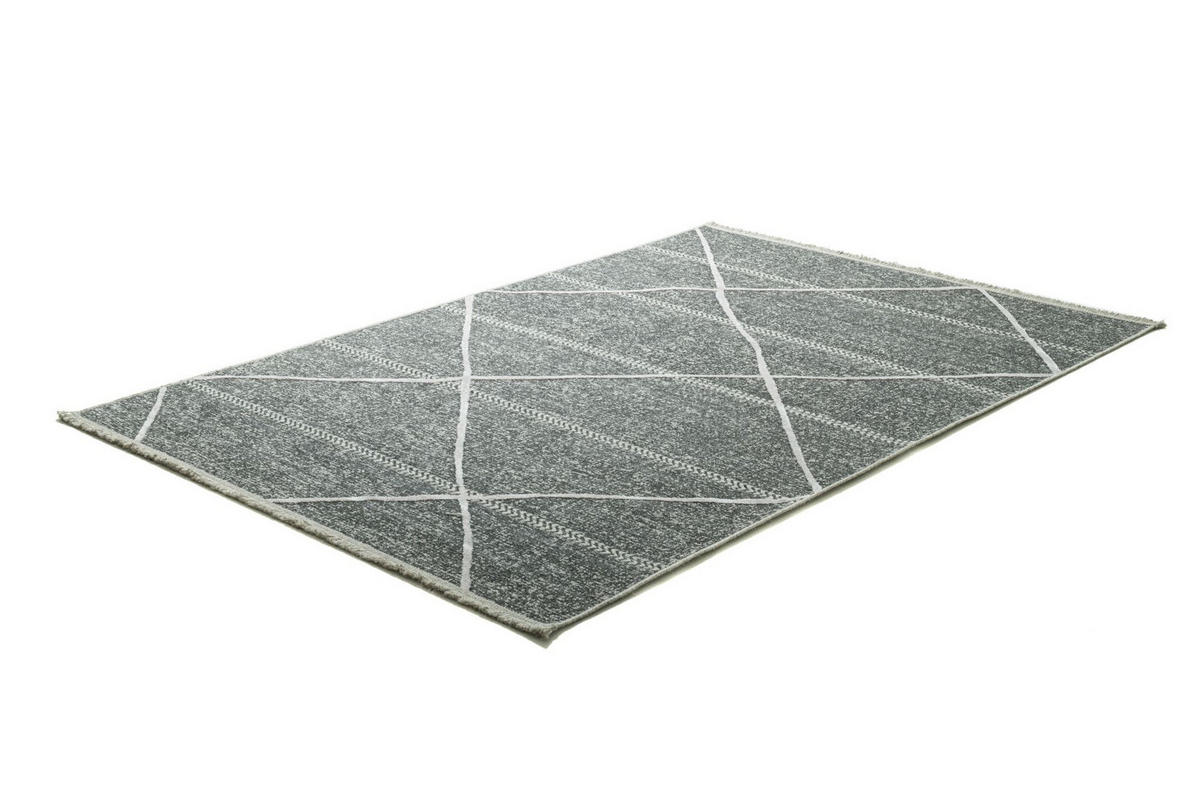 FLACHWEBTEPPICH Braderup 120x170 cm - Anthrazit, Textil (120/170cm) - Sansibar SYLT