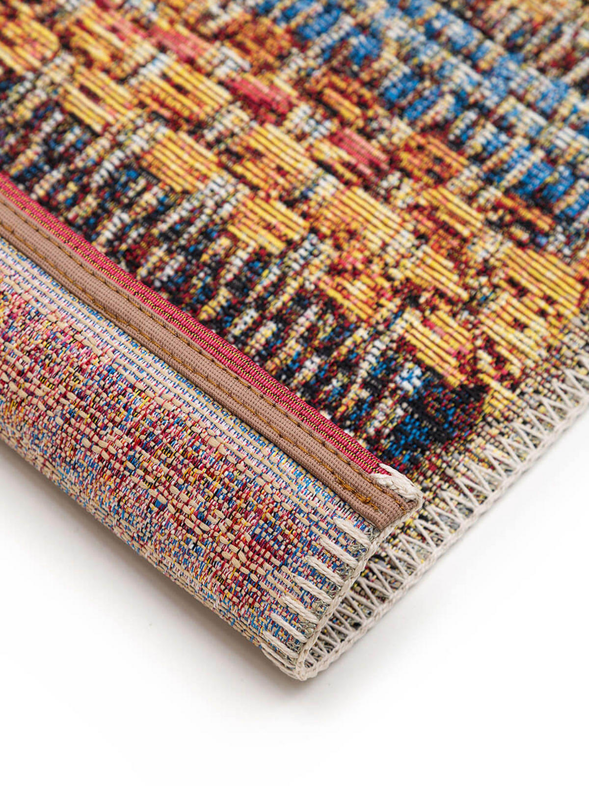 TEPPICH In- & Outdoor-Teppich Kenya Bunt - Multicolor, Kunststoff/Textil (200/1cm) - KUNSTLOFT