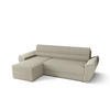 ECKSOFA L REBI L2 Poso 100 Links mit Schlaffunktion, Beige, L-Form - Beige, Textil (251/140cm)