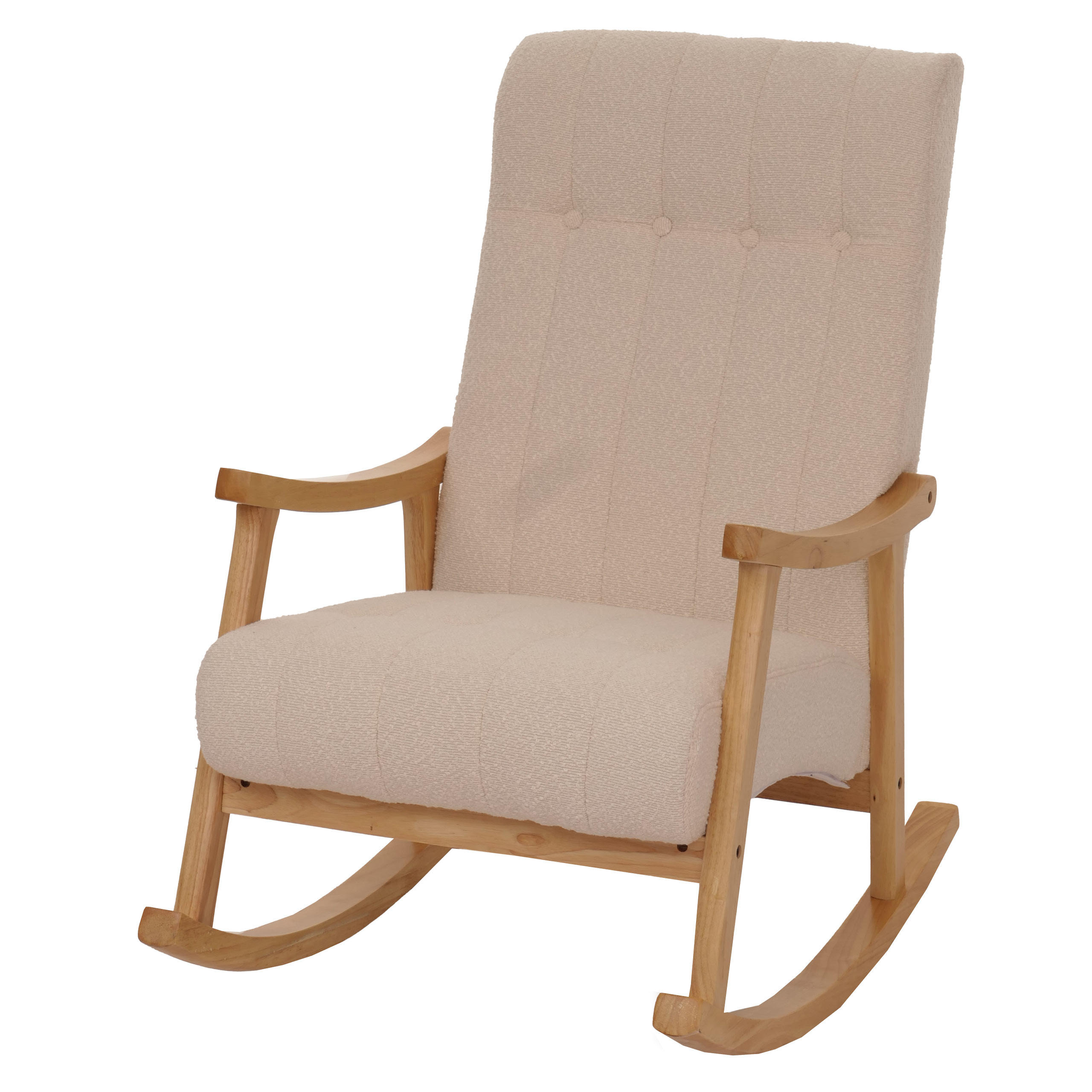 SCHAUKELSTUHL Beige - Beige, Textil (64/97/85cm) - MCW