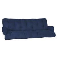 AUFLAGE für Hollywoodschaukel Flair HS 180/50/8cm Dunkelblau - Dunkelblau, Textil (50/8/180cm) - Beautissu 