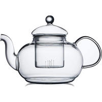 TEEKANNE Glas mit Siebeinsatz 600 ml - Transparent, Glas (13.5/12.5cm)