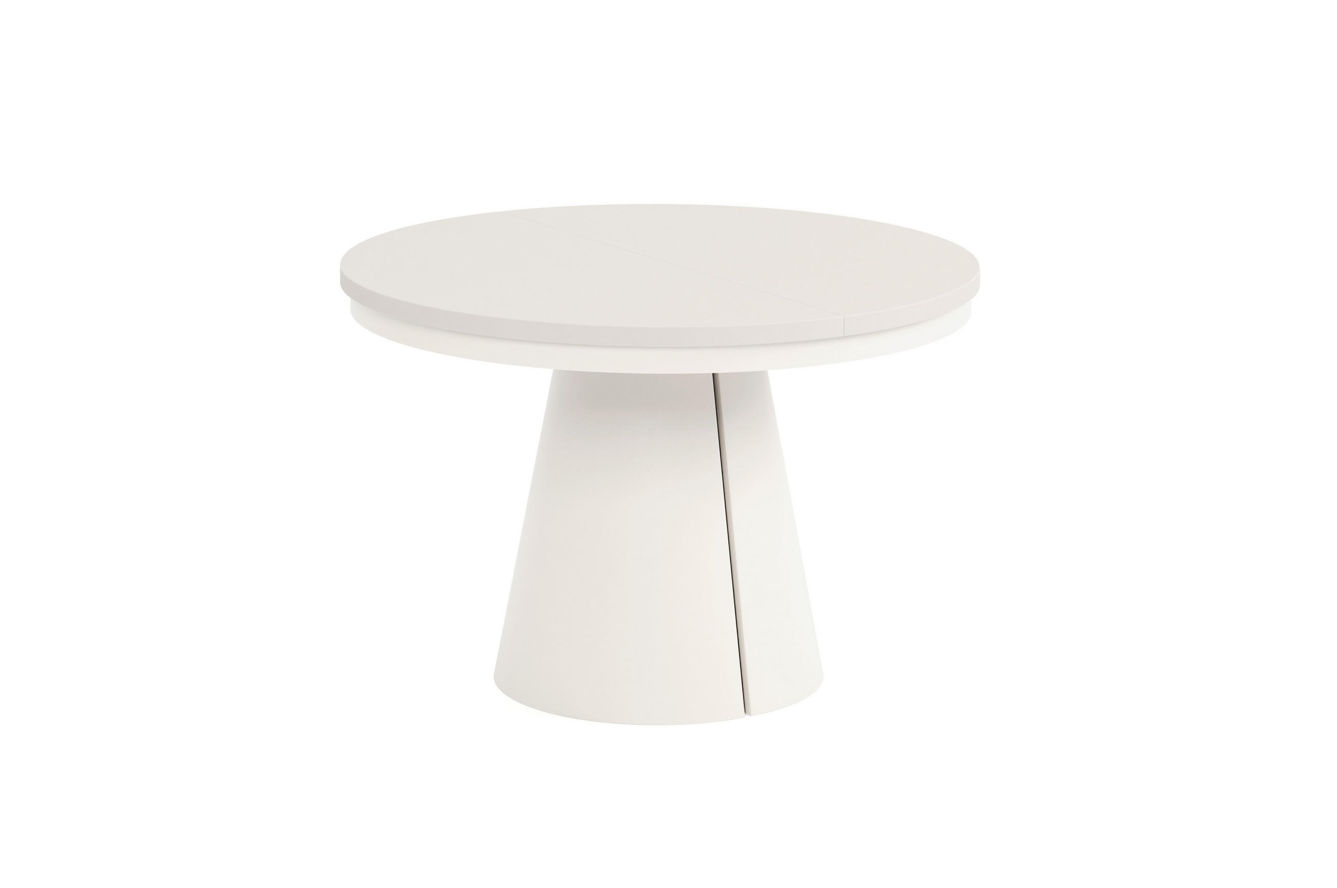 ESSTISCH CALMA Bis - Kaschmir/Beige, Holzwerkstoff/Metall (120/120/76cm) - Meblini