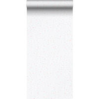 TAPETE Punkte 53 cm x 10.05 m - Weiß, Papier (53/0.1cm) - Sanders & Sanders