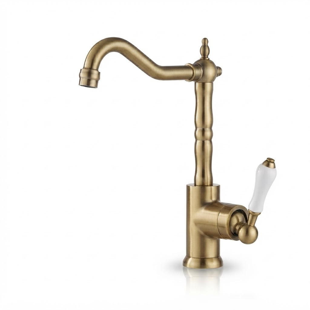BADEZIMMERARMATUR, 28,5 x 19 cm, gold. - Goldfarben, Metall (39.5/6.5/25cm) - Vallsero