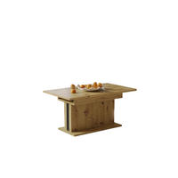 COUCHTISCH Solaris höhenverstellbar ausziehbar - Eiche Artisan, Holzwerkstoff (110/65/58cm) - Endo-Moebel