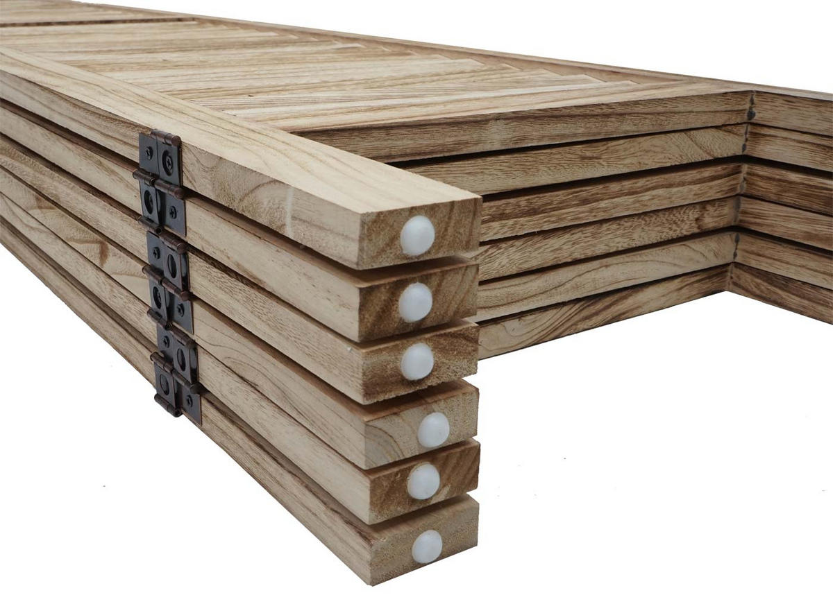 PARAVENT Braun - Braun, Holz (240/170/2cm) - MCW