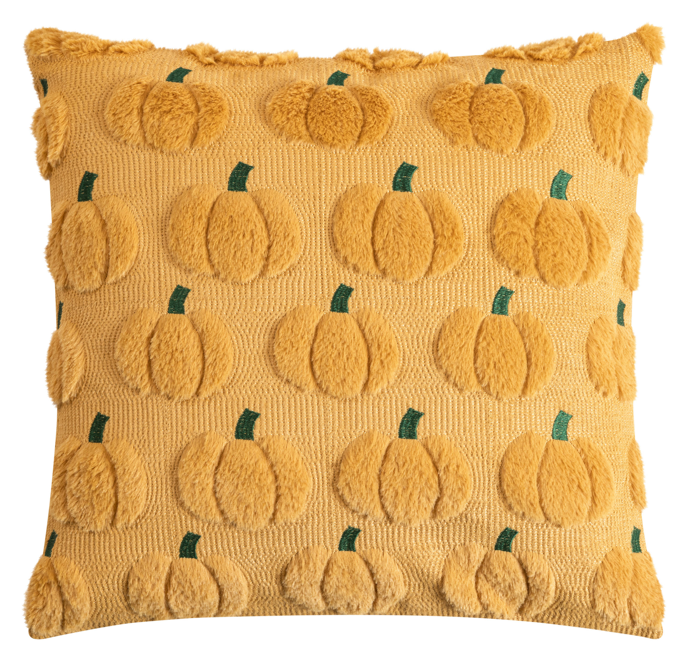 ZIERKISSENHÜLLE PUMPKIN - Currygelb, Textil (45/45cm) - Magma Heimtexx