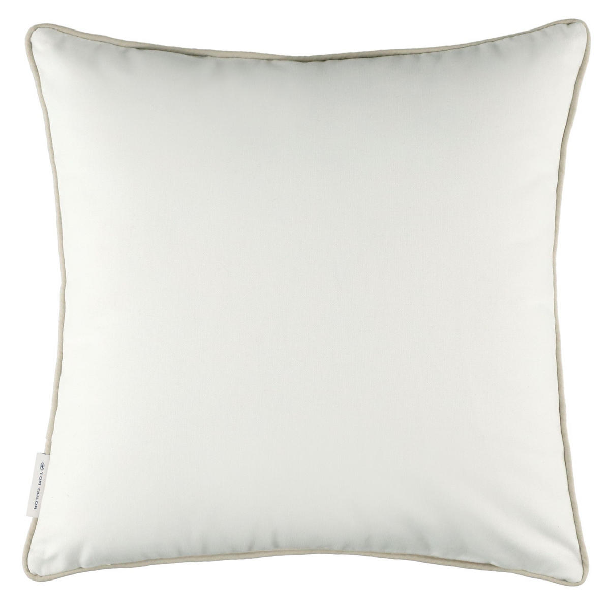 KISSENHÜLLE SWIM - Weiß, Textil (45/45cm) - Tom Tailor