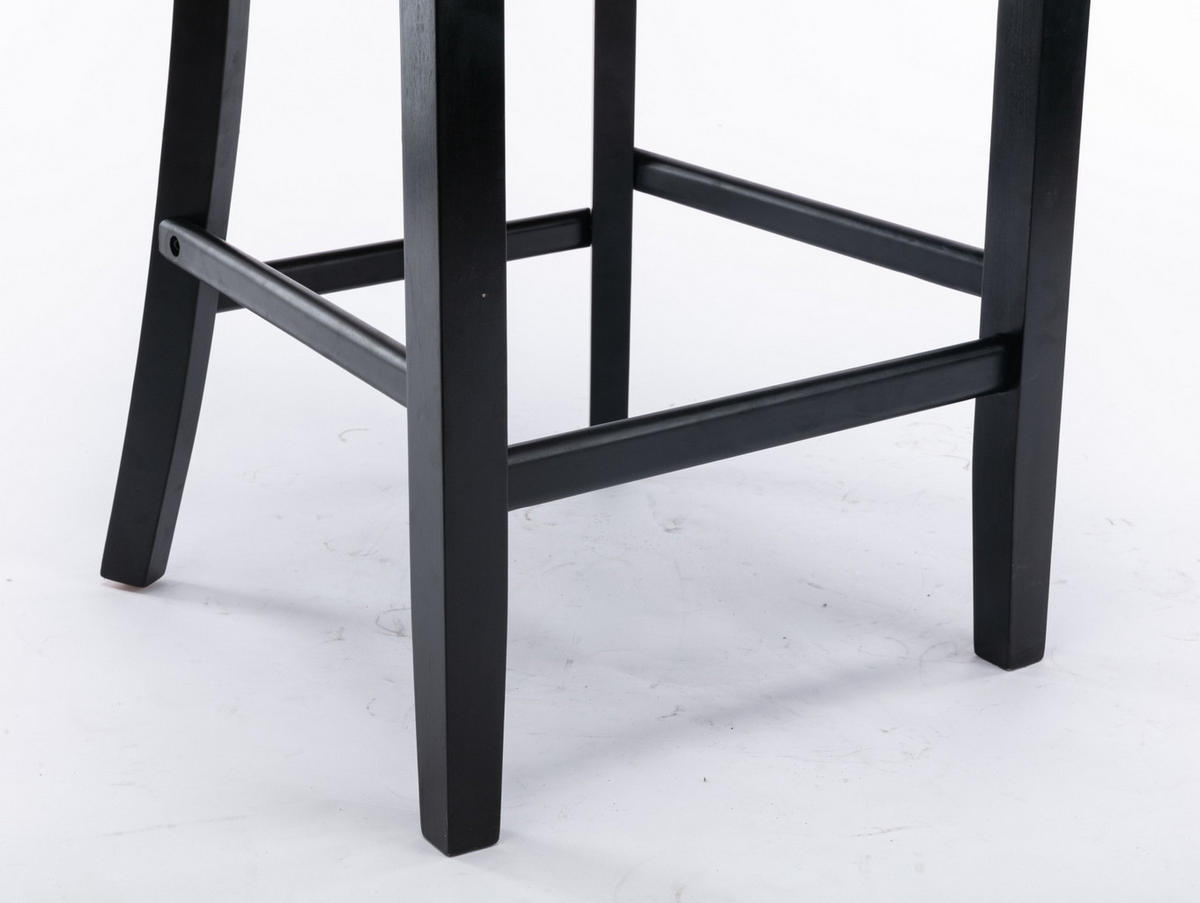 BARSTUHL 2er-Set mit hoher Rückenlehne Samt Grey - Grau, Metall (50/66/60cm) - Meubliv