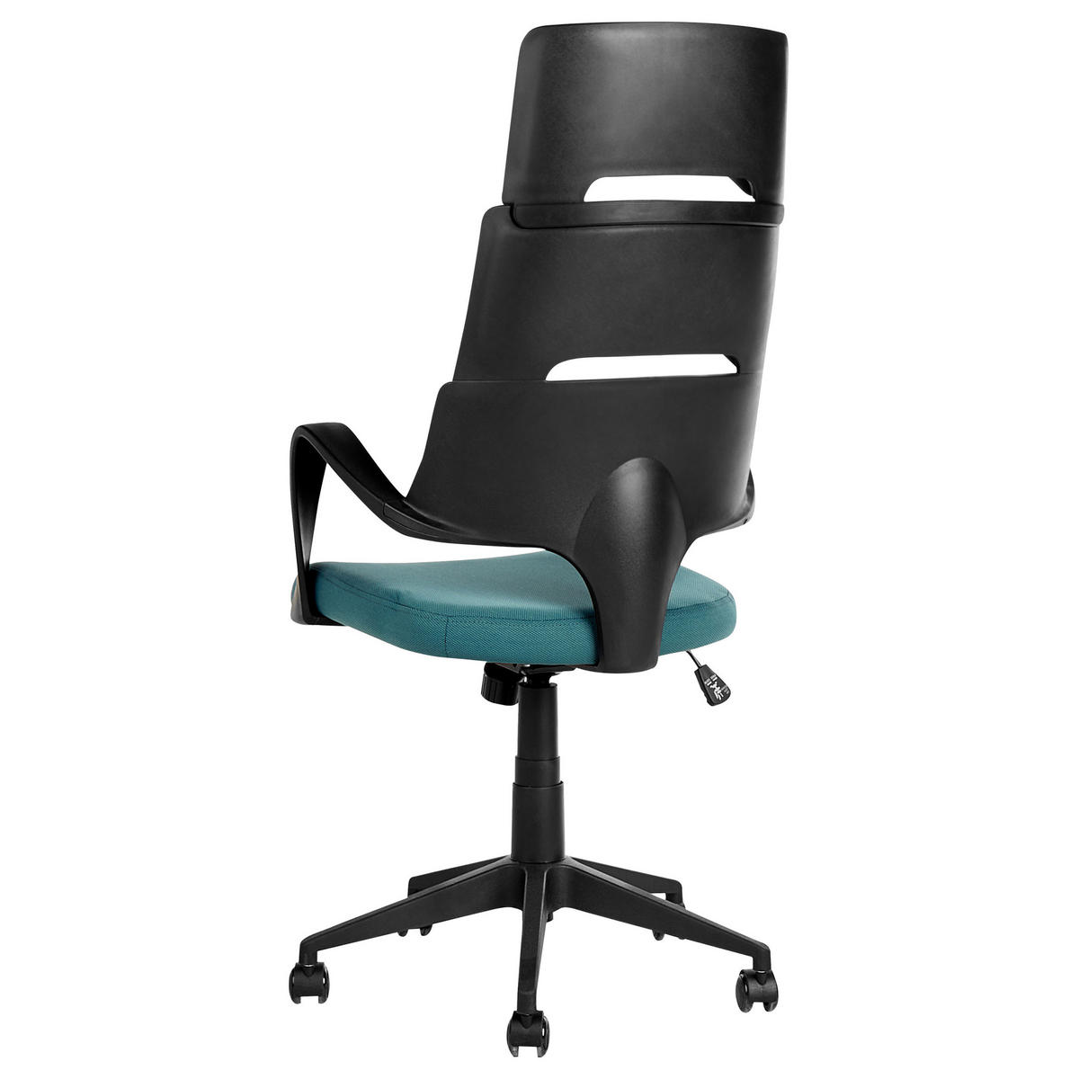 BÜROSTUHL Kunststoff Blau Grandiose - Blau, Textil (66/118/52cm) - Beliani
