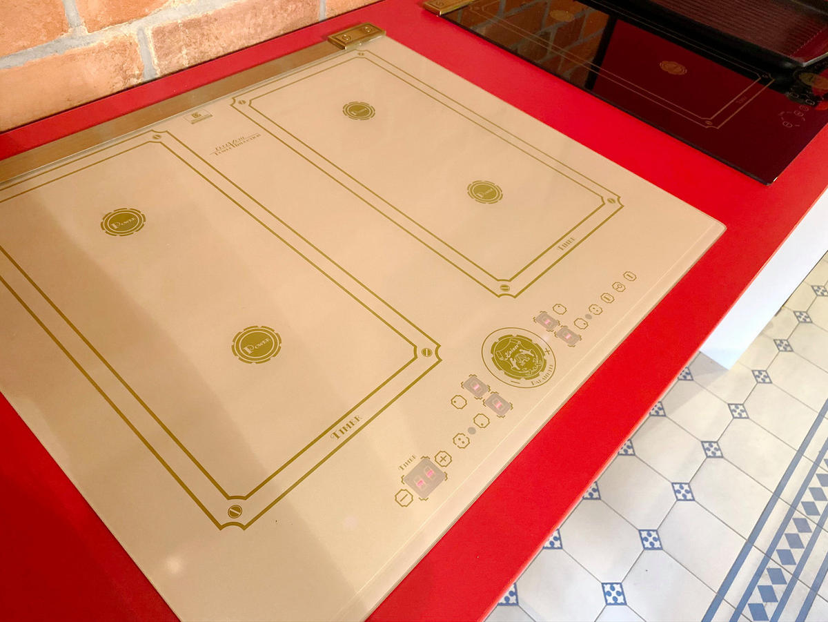 ELEKTRO-BACKOFEN 60 cm EH 6432 ElfBE Eco+KCT 6745 FI ElfAD Induktionskochfeld 60 cm - Creme, Metall (59/54/54cm) - Kaiser Küchengeräte