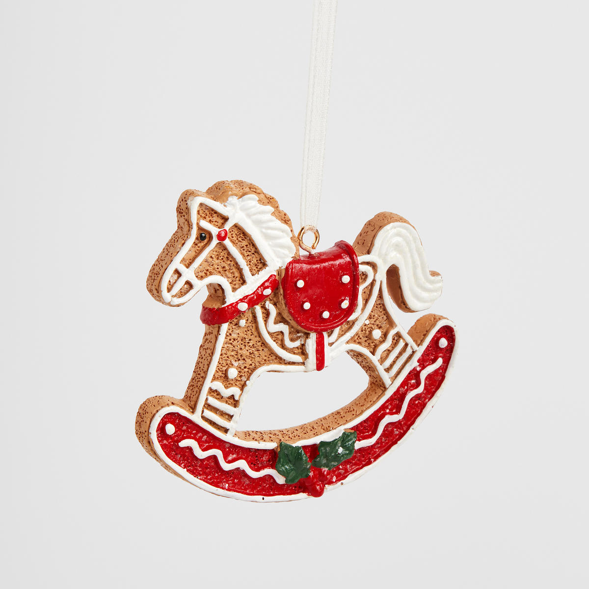 WANDDEKORATION Charmhorse, Braun, 0.5 x 7.5 x 8 cm, Dekorative Weihnachtsdeko - Braun, Kunststoff (7.5/0.5/8cm) - home&you