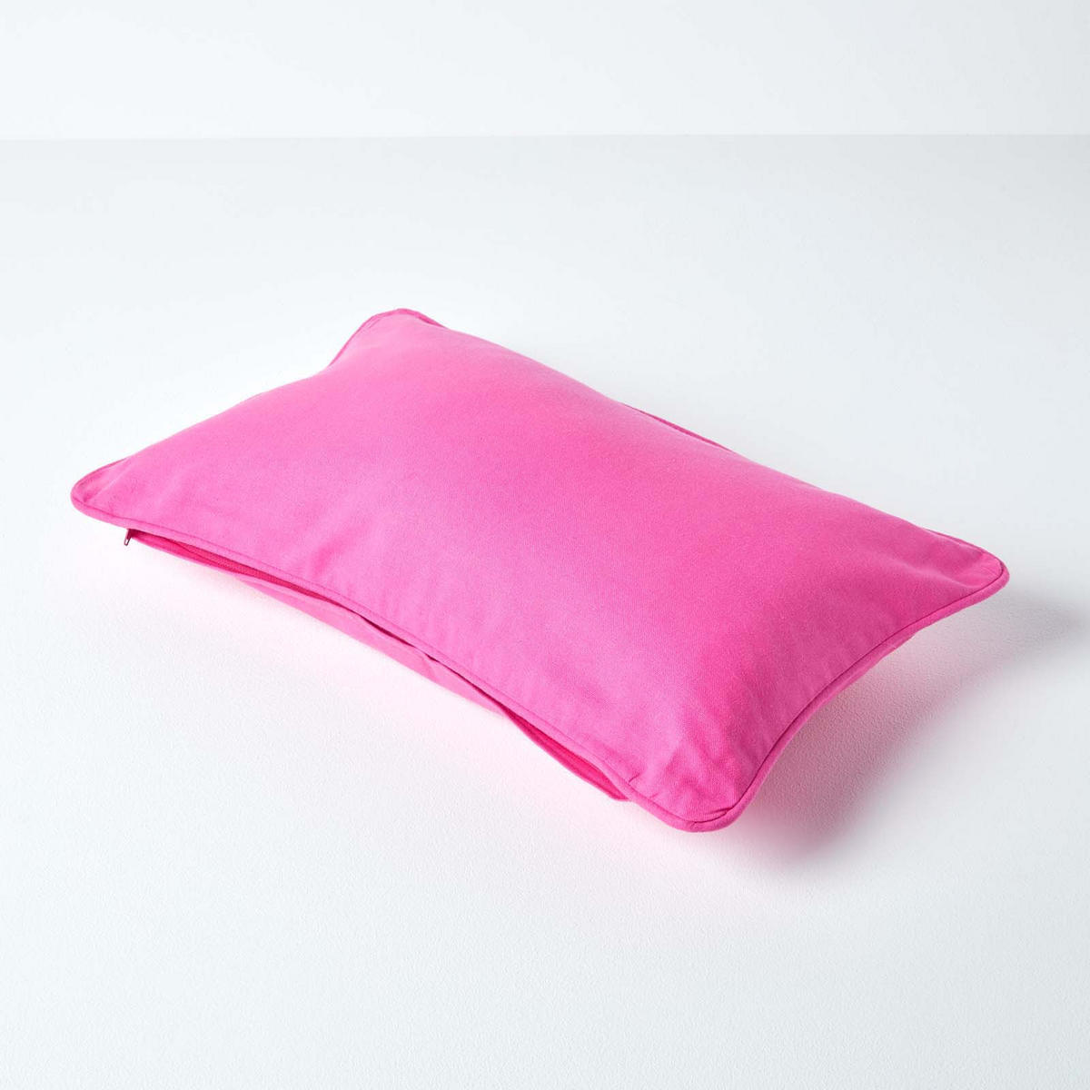 KISSENHÜLLE pink 30/50 cm, 100% Baumwolle - Pink, Textil (30/50cm) - Homescapes