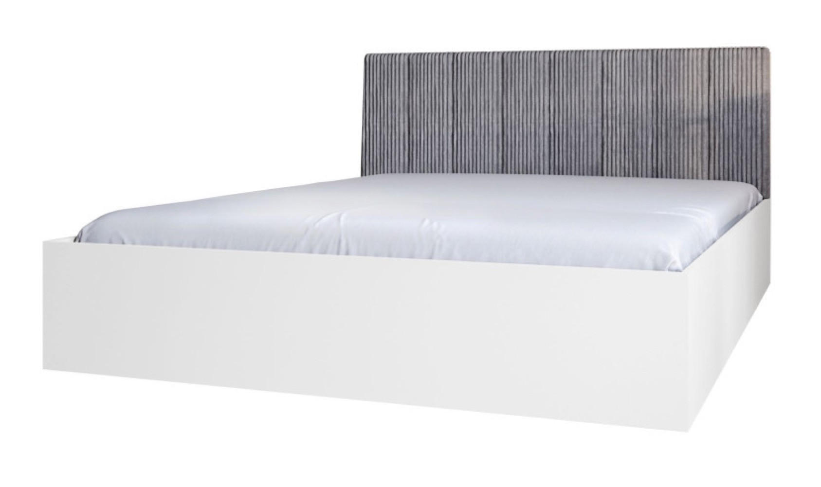 Sepro Meble Bett Weiß, Grau 90x200 cm
