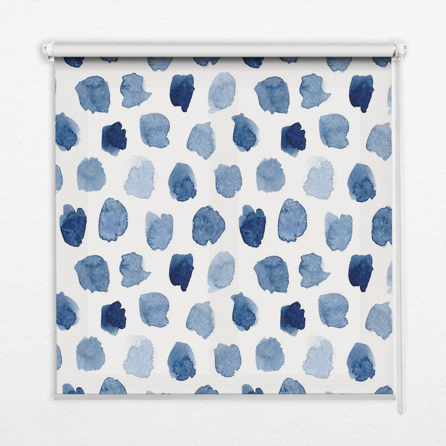 TULUP VNITŘNÍ roleta - okenní roleta - roleta - 150 x180 cm - Modré malované skvrny