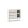 KOMMODE Estefania Beige 90/40/81 cm - Beige, Holz (40/81/90cm) - Calicosy