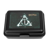 BROTDOSE Harry Potter Heiligtümer des Todes Schwarz 17,5 x 12,8 x 6,9 cm - Schwarz, Kunststoff (17.5/6.9/12.8cm) - United Labels