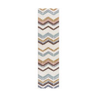 HOCHFLOR-TEPPICH Focus 3009 Multi 80x300 cm - Multicolor, Textil (80/300cm) - carpet city