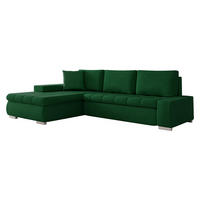ECKSOFA Orkan Mini - Waldgrün, Holz/Textil (265/185cm) - MIRJAN24