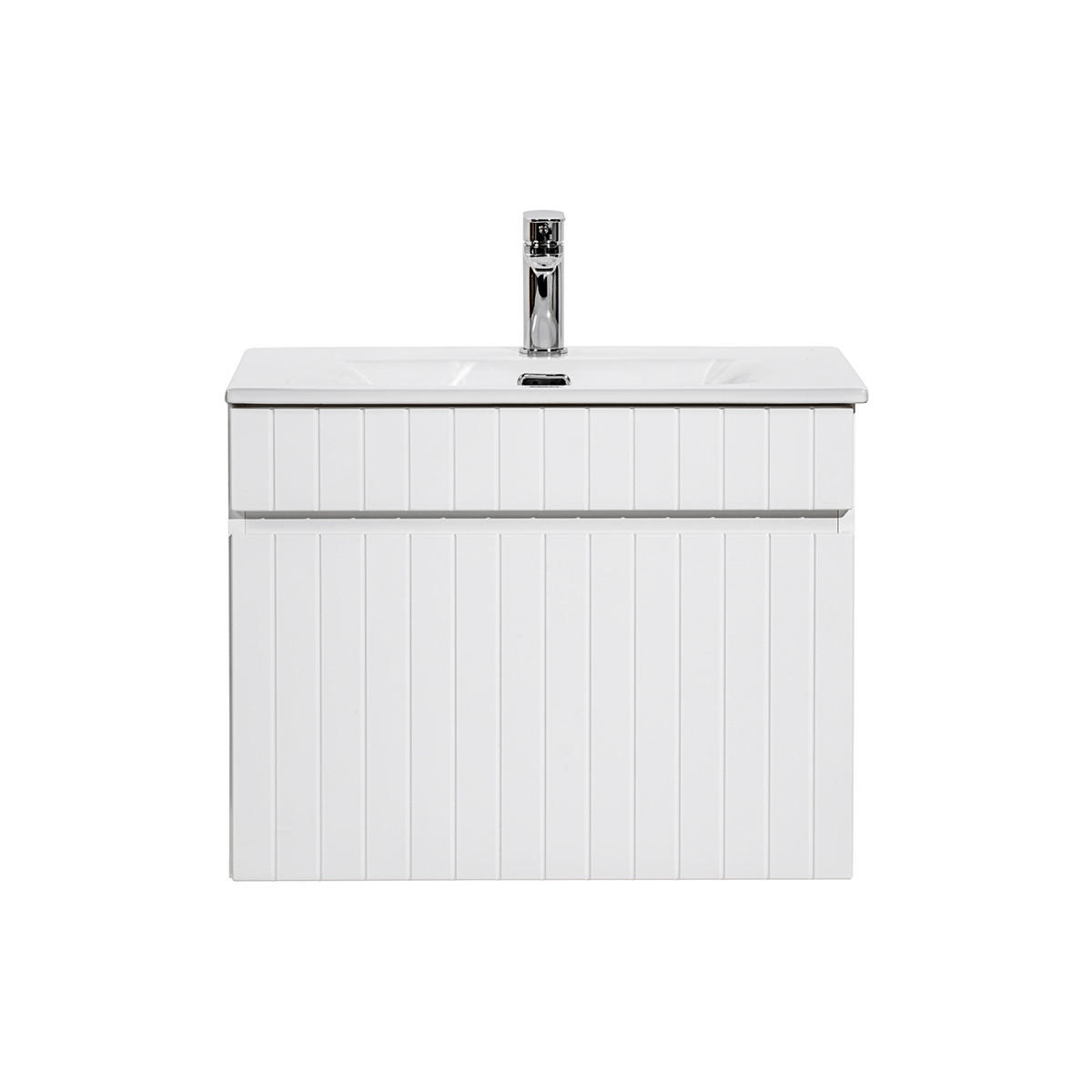 UMYVADLO 60cm Zelie Bílá - bílá, kompozitní dřevo (60/46/45cm) - Petits-meubles