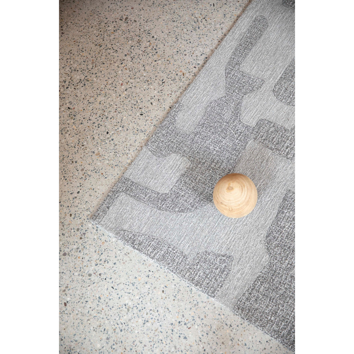 TEPPICH Frantic 160x240 cm Grau - Grau, Textil (240/160cm) - Zuiver