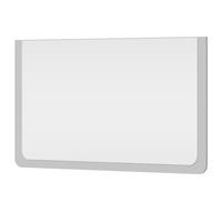 WANDSPIEGEL Chloe 100 x 60 Weiß - Weiß, Holzwerkstoff (100/60/2cm) - mzm24