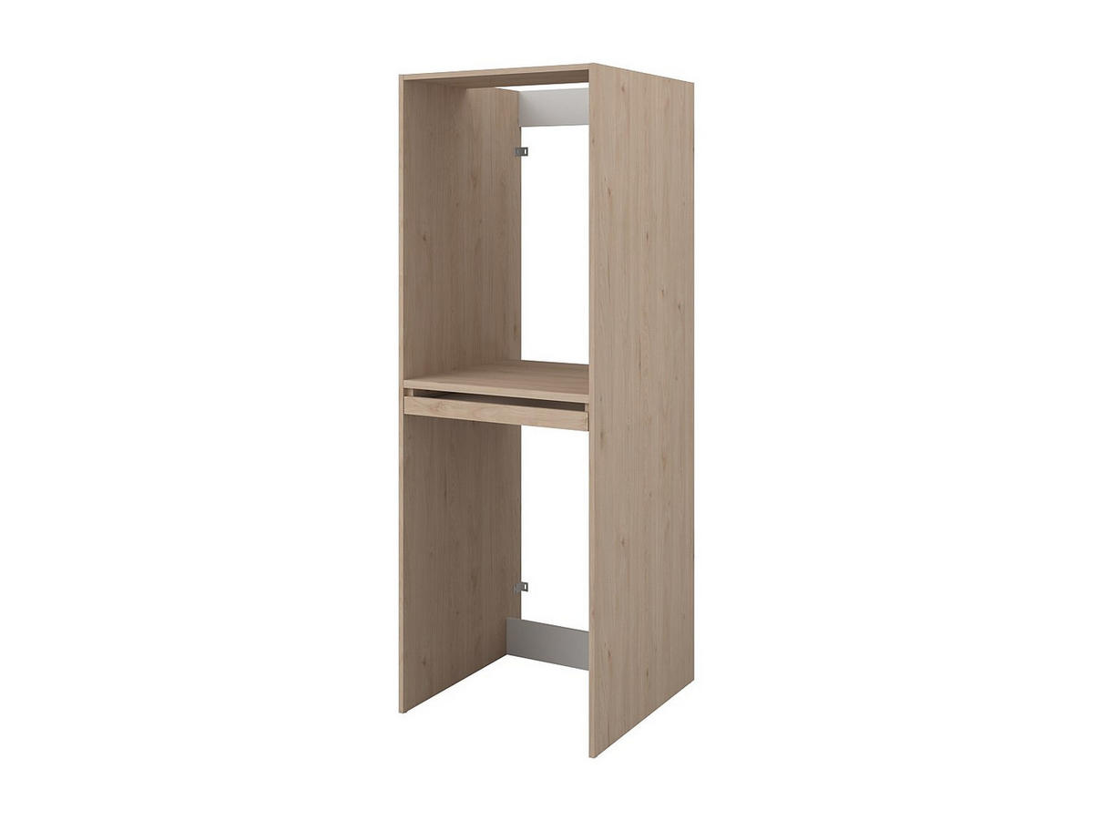 WASCHMASCHINENMÖBEL - 64.2 cm x 64.9 cm - holz - naturfarben hell Erkano - Naturfarben, Holz (64.2/184.4/64.9cm) - Vente-Unique