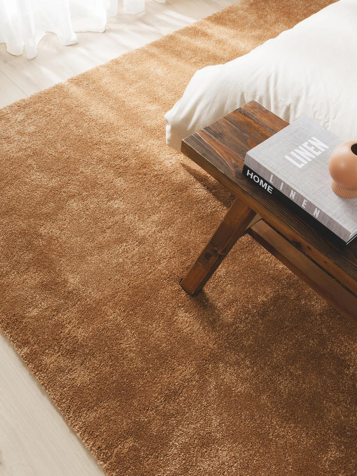 PREPROGA Tacoma rjava 160x230 cm - rjava, umetna masa/tekstil (160/230cm) - benuta Nest