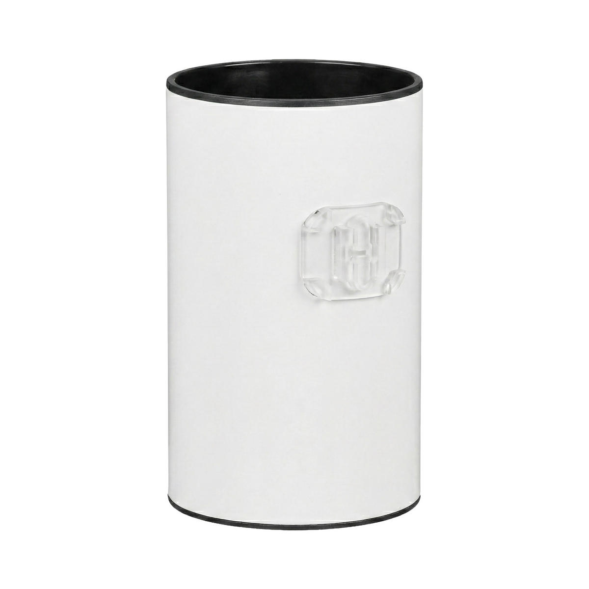 TOALETNÍ štětka - bílá, kov/plast (9/38.5/10cm) - Relaxdays