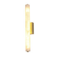 WANDLEUCHTE Adriano, Messing und Weiß, 40cm - Weiß, Metall (4/40/6.5cm) - KOSILUM