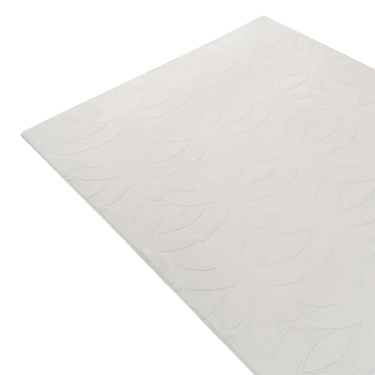 KOBEREC Krémově bílý 160/230 cm Hood - bílá/krémová, textil (160/230cm) - Beliani