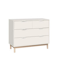 KOMMODE MIT SCHUBLADEN Elian Weiß 100 cm x 80 cm - Weiß, Holzwerkstoff (100/80/40cm)