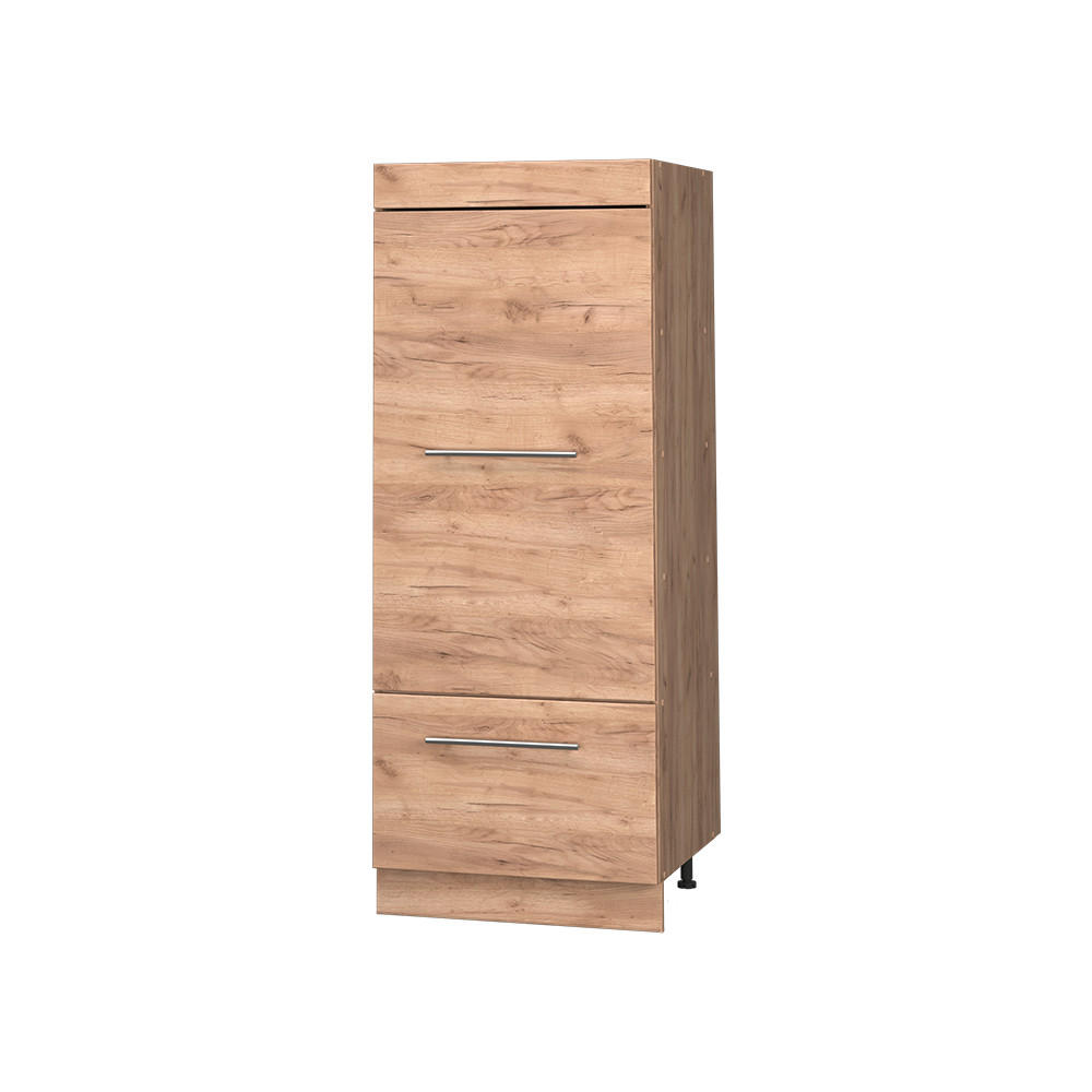 KÖKSSKAFFERI Fame-Line, Goldkraft ek/Goldkraft ek, 60 cm Honungsek, Honungsek 153.6/60/58.1 cm