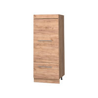 KÖKSSKAFFERI Fame-Line, Goldkraft ek/Goldkraft ek, 60 cm - Honungsek, Träbaserade material (60/153.6/58.1cm) - Vicco