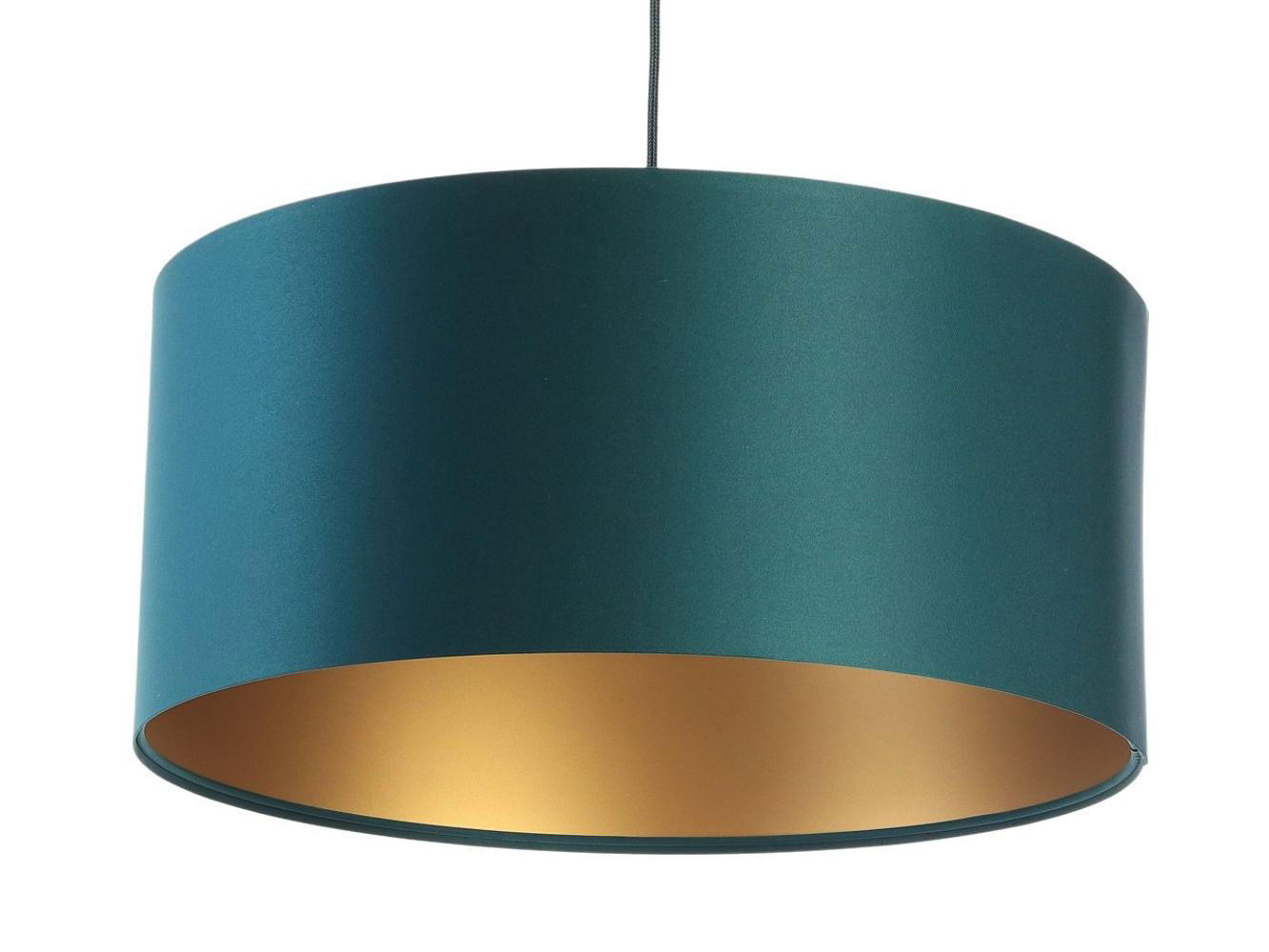 HÄNGELEUCHTE Grün 50/25 cm - Goldfarben/Grün, Kunststoff (50/0.8/25cm) - ONZENO