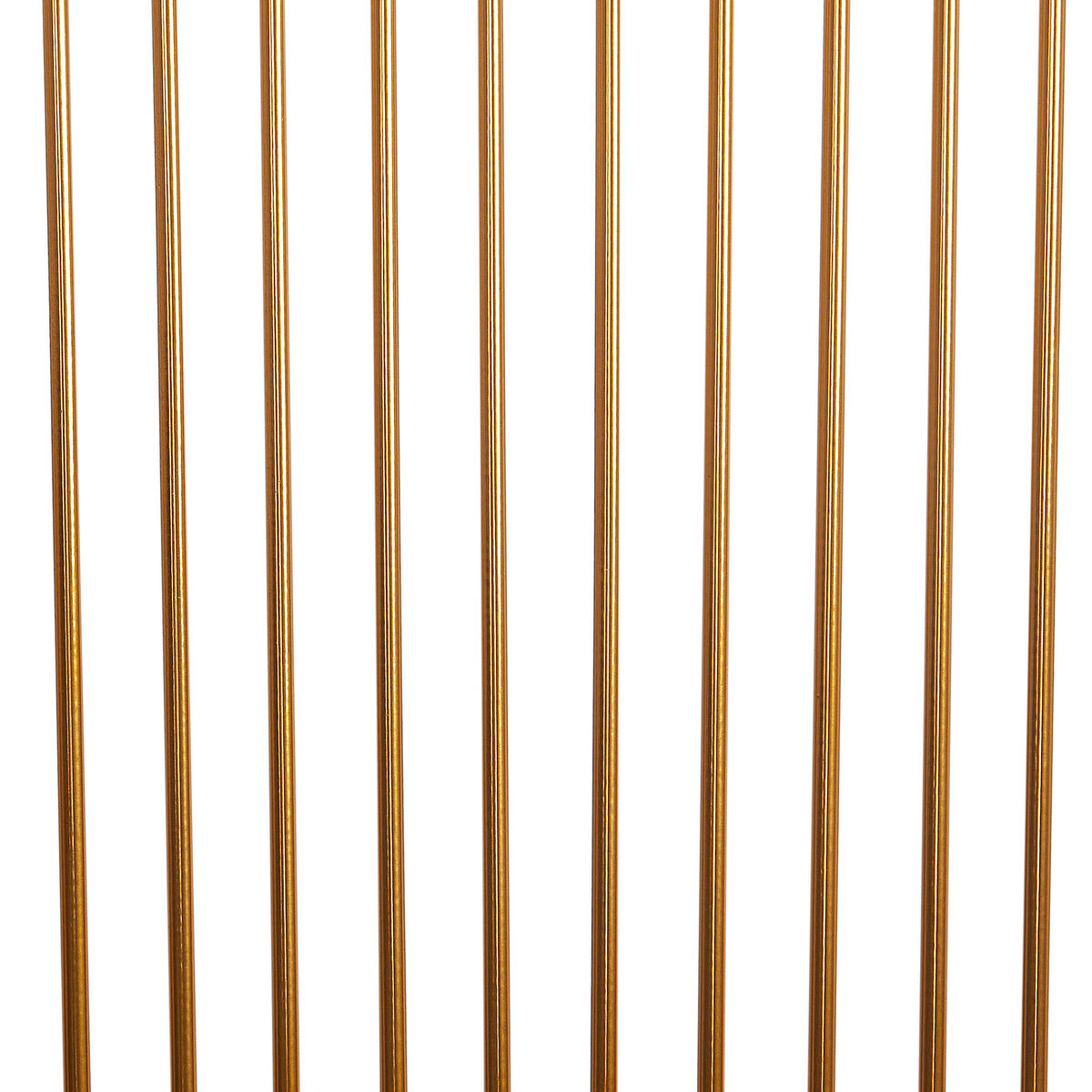 ESSZIMMERSTUHL 2er-Set Metall Gold Appleton - Goldfarben/Schwarz, Metall (61/84/57cm) - Beliani