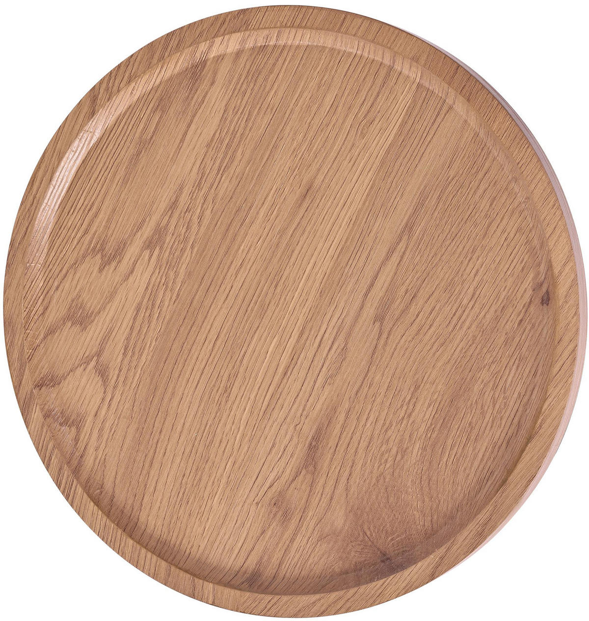 BEISTELLTISCH Kombi Set Holz Natura - Eukalyptusholzfarben/Schwarz, Holz/Metall (40/40/42cm) - CLP