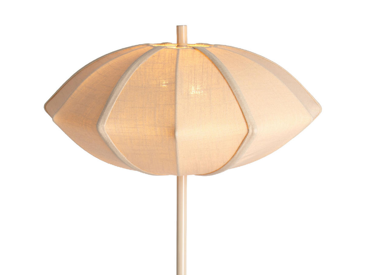 STEHLAMPE Paris Disc - Beige - 142 cm - Beige, Textil (50/50/142cm) - Leitmotiv