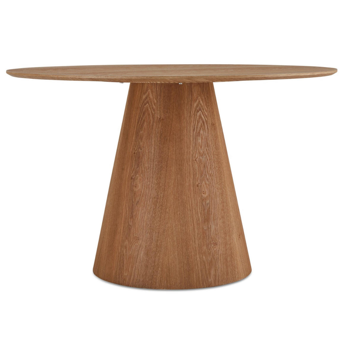 ESSTISCH 120/120/76 Eichefarben rund - Eichefarben, Holz (120/120/76cm) - Furnhouse