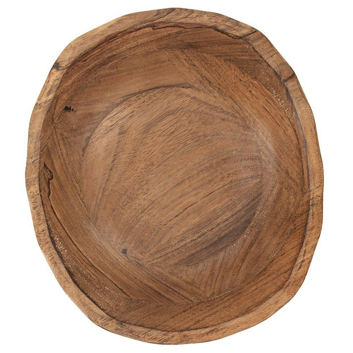 HOLZSCHALE MANGO Braun - Braun, Holz (30/27.5/12cm) - Orion 