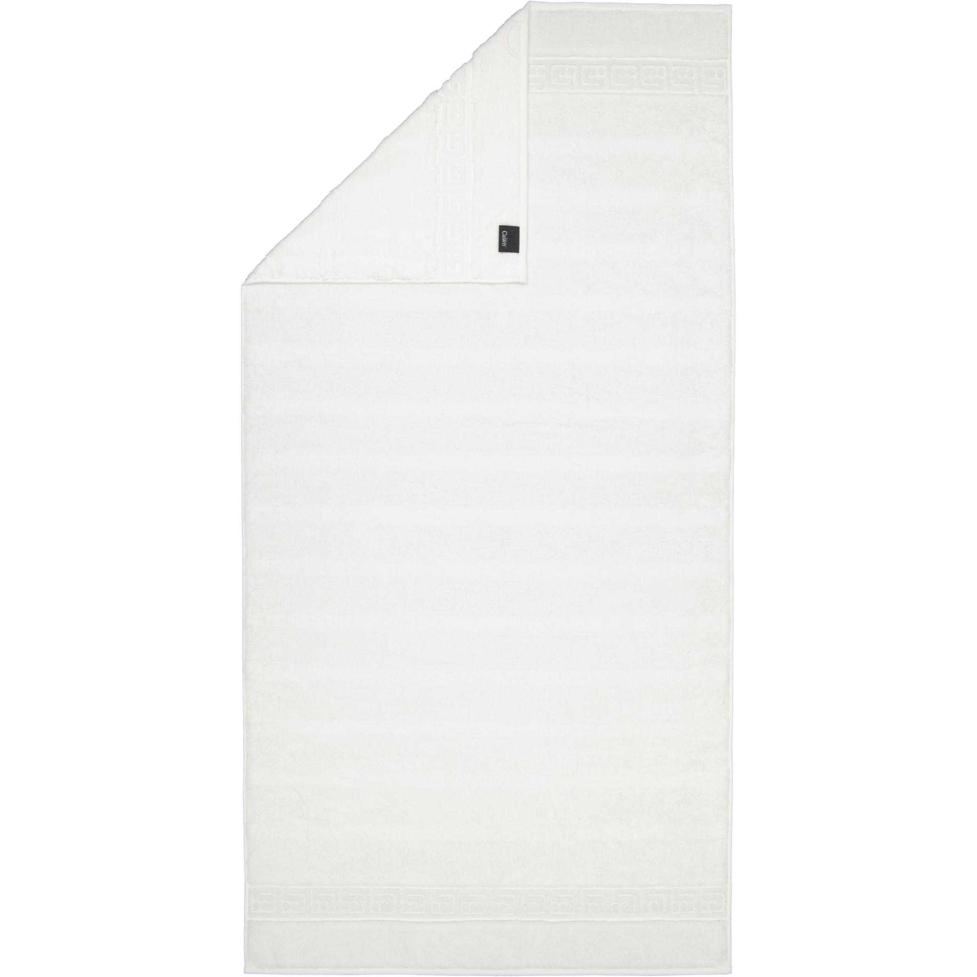 HANDTÜCHER NOBLESSE UNI 1001 WEISS - 600 - Weiß, Textil (80/160cm) - Cawö